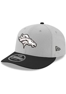 New Era Denver Broncos White Logo 2T Visor Diamond Era LP 9FIFTY Adjustable Hat - White