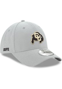 New Era Colorado Buffaloes OTC Logo Diamond Era Stretch 9FORTY Adjustable Hat - Grey