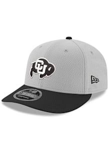 New Era Colorado Buffaloes BandW Logo 2T LP 9FIFTY Adjustable Hat - White