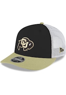 New Era Colorado Buffaloes 3T Trucker LP 9FIFTY Adjustable Hat - Black