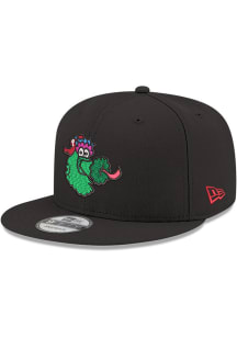 New Era Philadelphia Phillies Black Phanatic Head 9FIFTY Mens Snapback Hat