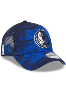 New Era Dallas Mavericks NBA24 Tip Off 9FORTY Adjustable Hat - Blue