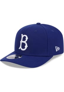 New Era Brooklyn Dodgers 1949 Cooperstown Stretch 9SEVENTY Adjustable Hat - Blue