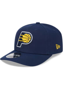 New Era Indiana Pacers Stretch 9SEVENTY Adjustable Hat - Navy Blue