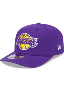 New Era Los Angeles Lakers Stretch 9SEVENTY Adjustable Hat - Purple