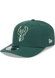 New Era Milwaukee Bucks Stretch 9SEVENTY Adjustable Hat - Green