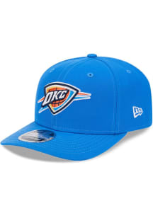 New Era Oklahoma City Thunder Stretch 9SEVENTY Adjustable Hat - Blue