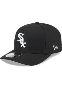 New Era Chicago White Sox AC Replica Stretch 9SEVENTY Adjustable Hat - Black