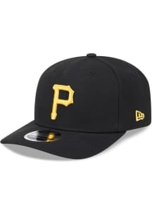 New Era Pittsburgh Pirates AC Replica Stretch 9SEVENTY Adjustable Hat - Black