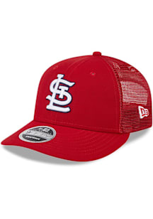 New Era St Louis Cardinals Trucker LP 9FIFTY Adjustable Hat - Red