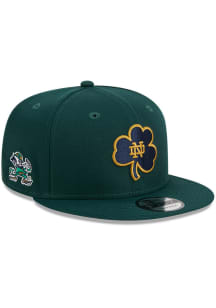 New Era Notre Dame Fighting Irish Green 9FIFTY Mens Snapback Hat