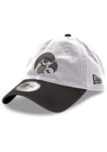 New Era White Iowa Hawkeyes 2T Casual Classic Adjustable Hat