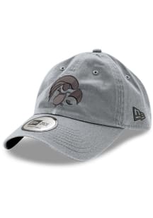 New Era Grey Iowa Hawkeyes Casual Classic Adjustable Hat