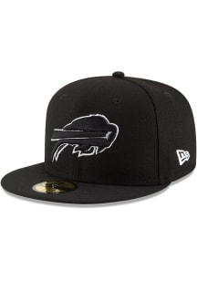 New Era Buffalo Bills Mens Black 59FIFTY Fitted Hat