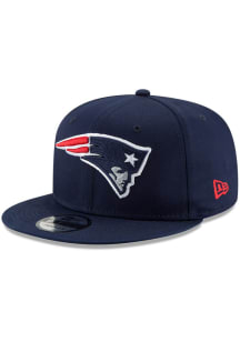 New Era New England Patriots Navy Blue 9FIFTY Mens Snapback Hat