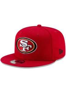 New Era San Francisco 49ers Red 9FIFTY Mens Snapback Hat