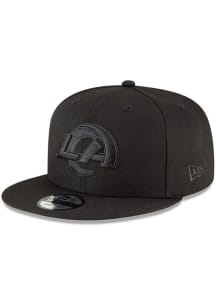 New Era Los Angeles Rams Black Tonal 9FIFTY Mens Snapback Hat