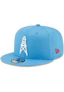 New Era Houston Oilers Blue 9FIFTY Mens Snapback Hat