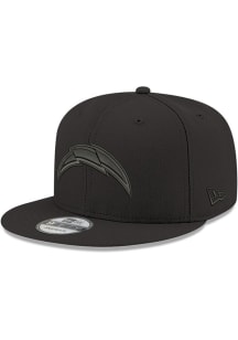 New Era Los Angeles Chargers Black Tonal 9FIFTY Mens Snapback Hat