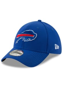 New Era Buffalo Bills Mens Blue Team Classic 39THIRTY Flex Hat