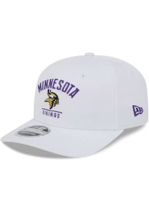 New Era Minnesota Vikings Stretch 9SEVENTY Adjustable Hat - White