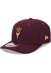 No Rivals Arizona State Sun Devils Upside Down Adjustable Hat - White