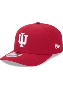 New Era Red Indiana Hoosiers Stretch 9SEVENTY Adjustable Hat