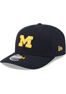 New Era Michigan Wolverines Stretch 9SEVENTY Adjustable Hat - Blue