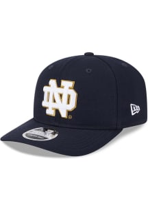 New Era Notre Dame Fighting Irish Stretch 9SEVENTY Enhanced Adjustable Hat - Navy Blue