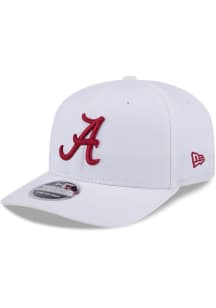 New Era Alabama Crimson Tide Stretch 9SEVENTY Adjustable Hat - White