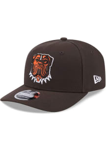 New Era Cleveland Browns Stretch 9SEVENTY Adjustable Hat - Brown