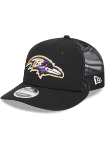 New Era Baltimore Ravens Trucker LP 9FIFTY Adjustable Hat - Black