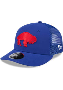 New Era Buffalo Bills Trucker LP 9FIFTY Adjustable Hat - Blue