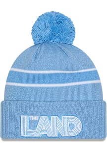New Era Cleveland Cavaliers Light Blue 2024 NBA City Edition Knit Mens Knit Hat