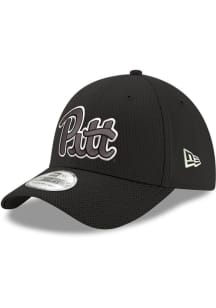 Pitt Panthers New Era Logo 39THIRTY Flex Hat - Black