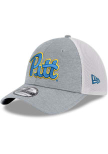 New Era Pitt Panthers Mens Grey NEO Shadow Tech 39THIRTY Flex Hat