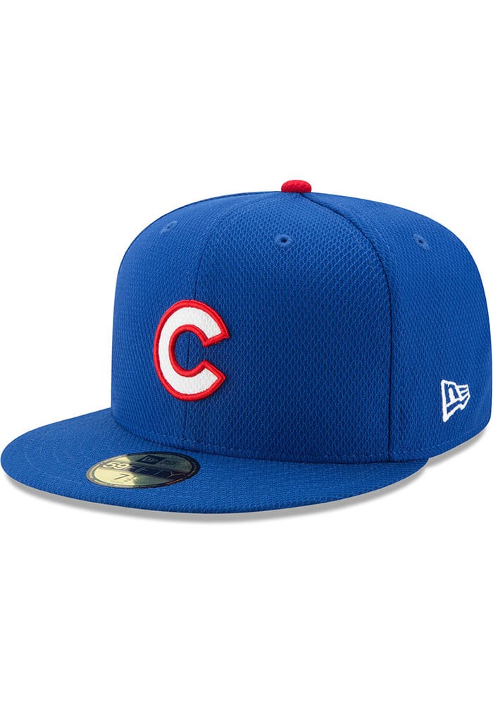 New Era Chicago Cubs Blue 2017 Diamond Era 59FIFTY Kids Fitted Hat