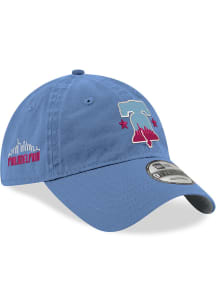 New Era Philadelphia Phillies 2024 City Connect 9TWENTY Adjustable Hat - Light Blue