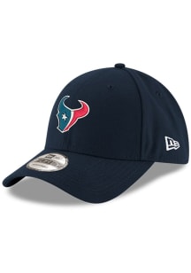 New Era Houston Texans Navy Blue JR The League 9FORTY Design Youth Adjustable Hat