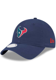 New Era Houston Texans Navy Blue W Core Classic 2.0 9TWENTY Womens Adjustable Hat