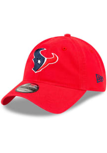 New Era Houston Texans Core Classic 2.0 9TWENTY Classic Adjustable Hat - Red
