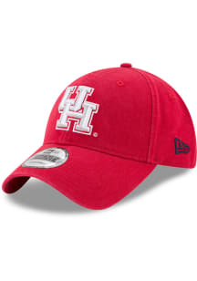 New Era Houston Cougars Core Classic Adjustable Hat - Red