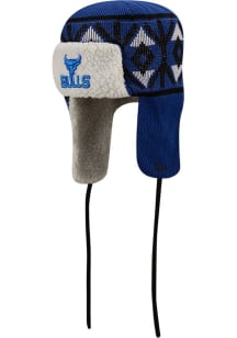 New Era Buffalo Bulls Blue Knittrapper Mens Knit Hat