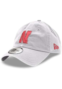 New Era White Nebraska Cornhuskers Casual Classic Adjustable Hat