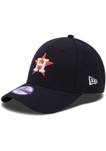 New Era Houston Astros Navy Blue Home JR The League 9FORTY Youth Adjustable Hat