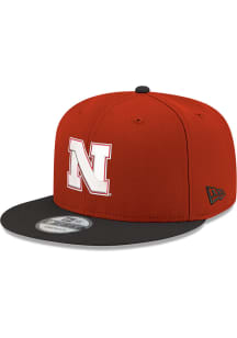 New Era Nebraska Cornhuskers Red 2T 9FIFTY Mens Snapback Hat