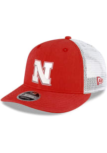 New Era Red Nebraska Cornhuskers Low Pro 9FIFTY Adjustable Hat