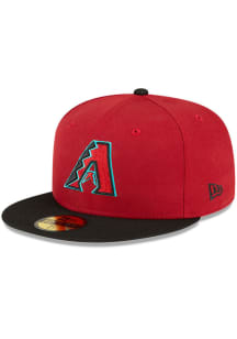 New Era Arizona Diamondbacks Mens Red AC Home 59FIFTY Fitted Hat