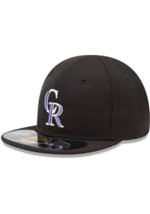 New Era Colorado Rockies Black My First Authentic 59FIFTY Youth Fitted Hat