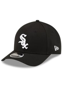 New Era Chicago White Sox Black Player Replica JR 9FORTY M-Crown Youth Adjustable Hat